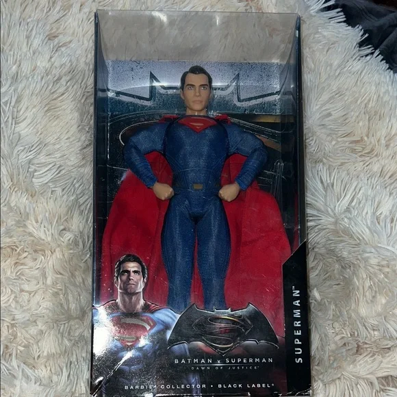 Batman v Superman Dawn of Justice Barbie collector Superman Action Figure - Picture 1 of 5